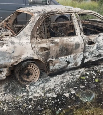 Атака дрона на автомобиль в Харьковской области унесла жизни двух человек. ФОТО