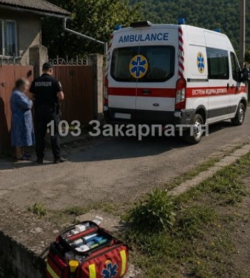 Ножове поранення на Закарпатті: 80-річну жінку терміново госпіталізували, обставини з’ясовує поліція
