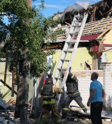 В Запорожье в результате удара КАБами пострадали три женщины