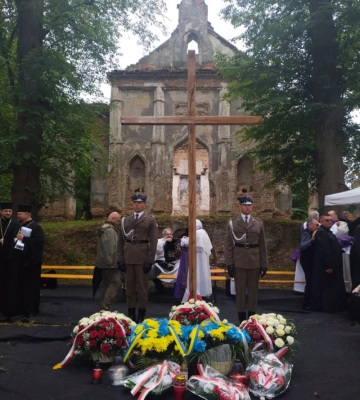 В Олиці вшанували памʼять трагічних подій українсько-польського протистояння в роки Другої світової війни