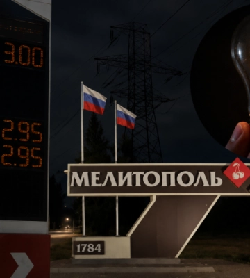 Полный блэкаут на оккупированном юге: в Мелитополе бензин уже по 380 рублей, а ВСУ предупреждают водителей листовками 