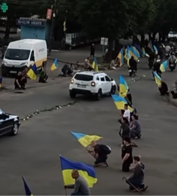 На щиті до рідного дому повернувся захисник з Волині Юрій Цап