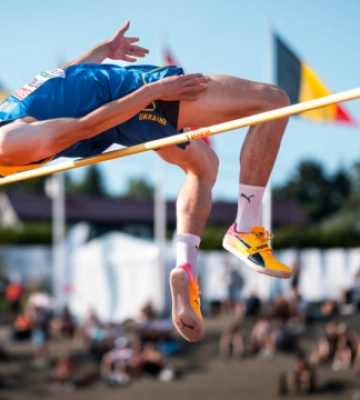 Роман Петрук уперше став чемпіоном України зі стрибків у висоту