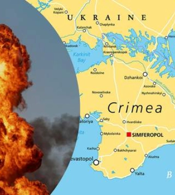 В Крыму ночью раздавались взрывы: в ряде областей начались отключения света