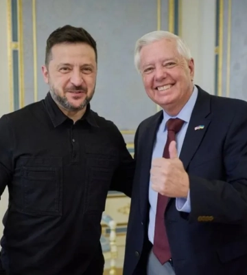 Зеленский эмоционально отреагировал на смерть Линдси Грэма