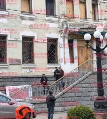 В Днепре восстанавливают один из самых известных памятников культуры, пострадавший во время атаки рф