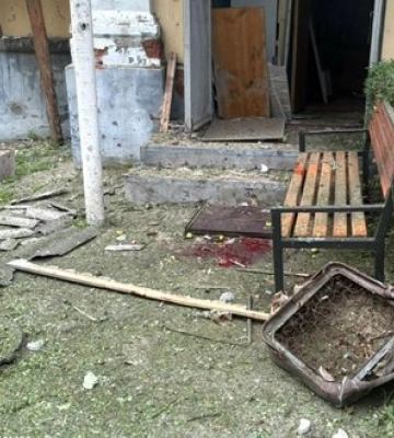 РФ атакувала пожежну частину в Богодухові: поранено трьох рятувальників. ФОТО