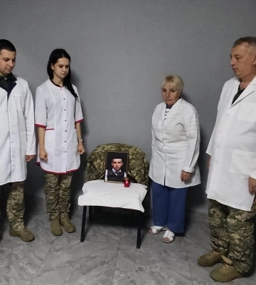 На Одещині вшанували пам’ять загиблого медика-прикордонника Яна Павлова