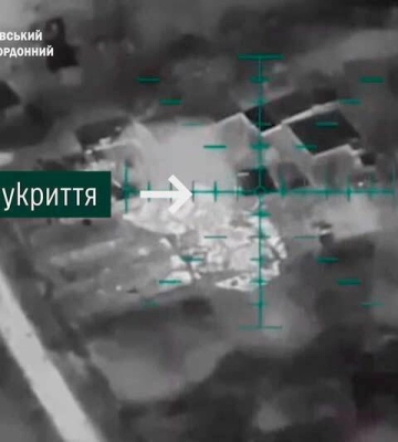 На Харківщині прикордонники ювелірно відпрацювали по укриттях російських загарбників
