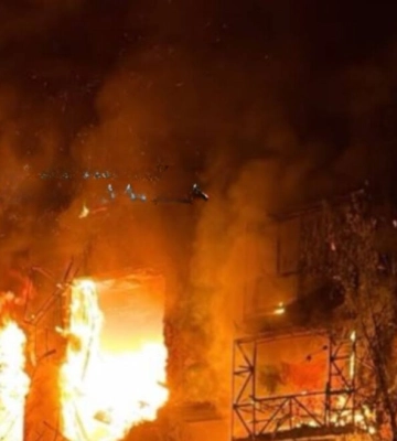 На Одещині росіяни атакували дронами багатоповерхівку і сумермаркет