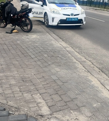На Волині мотоцикліст збив 5-річного хлопчика