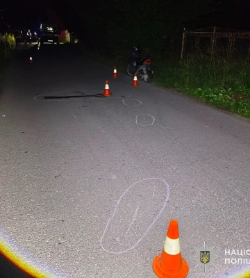 Поліція Львівщини розпочала провадження за фактом ДТП, в якій трагічно загинув мотоцикліст