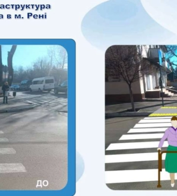 У Рені до 2030 року планують створити безбар’єрний маршрут: де він пролягатиме та що планують покращити