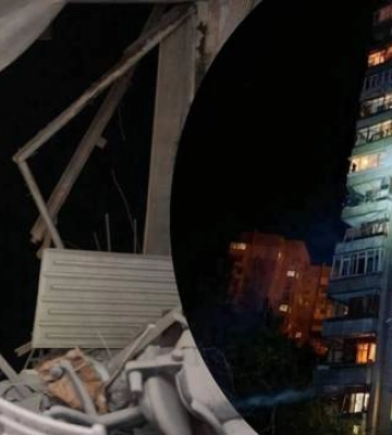 Россия нанесла серию ударов по Запорожью: разрушена стена многоэтажки, есть пострадавшие
