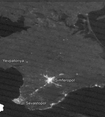 В Крыму почти полностью исчезло освещение - ISW
