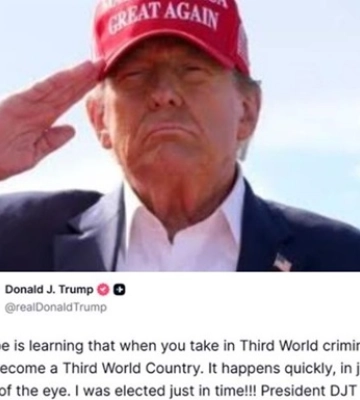 Трамп заявив, що Європа перетворюється на країну Третього світу