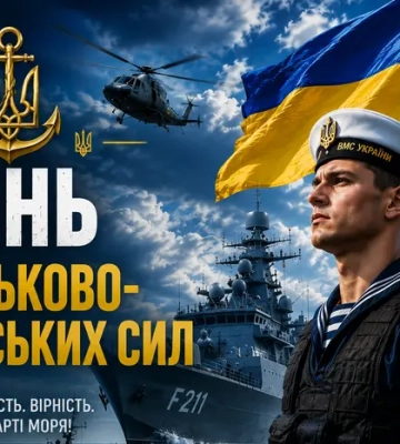 День Військово-морських сил України 2026: історія свята, цікаві факти та привітання