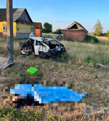 На Волині п'яний водій ВАЗа скоїв смертельну ДТП: двоє осіб загинули, 6 постраждали