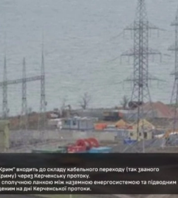 Сили безпілотних систем показали кадри ураження енергомоста "Кубань – Крим" та п'яти комплексів ППО