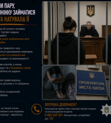 У Києві засудили пару, яка змушувала жінку займатися проституцією та катувала її