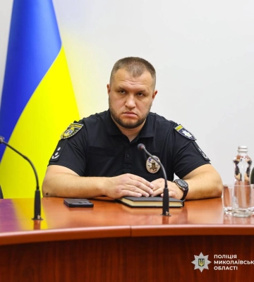 У поліції Миколаївщини особовому складу представили нового керівника Управління боротьби з наркозлочинністю