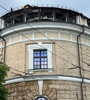 Протиаварійні роботи в "Мистецькому арсеналі" завершаться продовж місяця, далі – консерваційні й відновлювальні роботи – Бережна