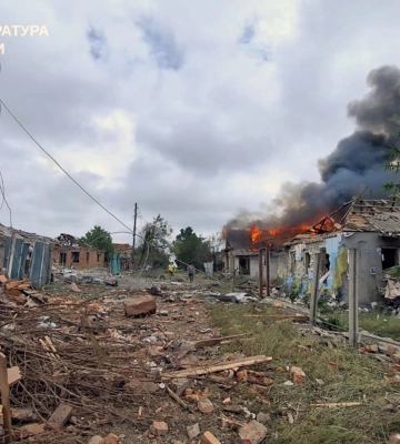 Одна жінка загинула й ще одна поранена: росіяни атакували Харківщину КАБами 