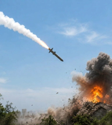 Росія вдарила ракетою по передмістю Одеси: спалахнув будинок