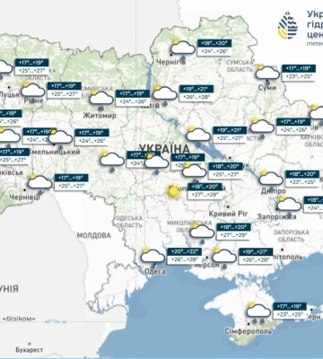 Погода на 15 июля 2026 года в Украине: дожди сменят локацию. УкрГМЦ обновил прогноз погоды