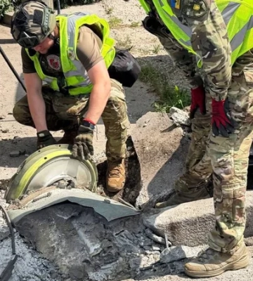 У Дарницькому районі Києва вилучили бойову частину ракети від ЗРК С-400