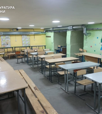 Укриття на Уманщині, яке розраховане на 300 осіб, перебуває в неналежному стані
