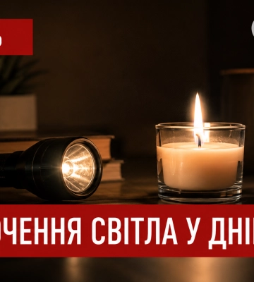 Де у Дніпрі 15 липня відключатимуть світло: адреси