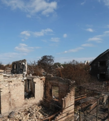 Вишневе через тиждень після обстрілів та детонацій (фоторепортаж)