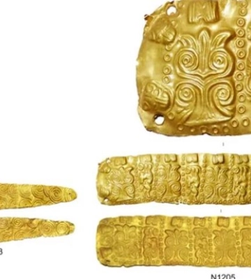 На Кипре нашли золотые диадемы возрастом 3400 лет