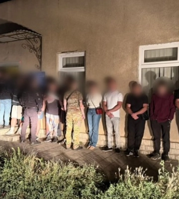 Прикордонники на Одещині затримали відразу 13 ухилянтів