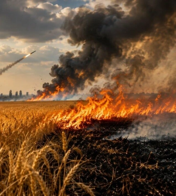 Російський обстріл знищив урожай на Одещині: втрати перевищили 22 млн грн