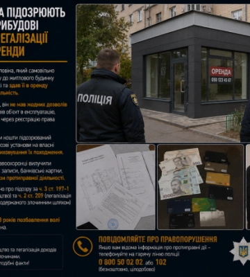 У Києві чоловіка підозрюють у незаконній прибудові до будинку та легалізації доходів від її оренди
