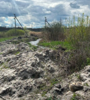 На Полтавщині комунальне підприємство забруднило ліс і річку Ворскла