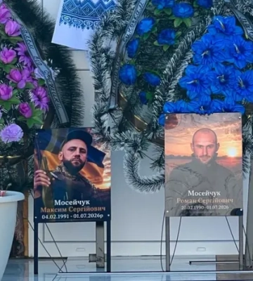 Київщина попрощалася з братами, у вбивстві яких підозрюються військові 155-ї бригади