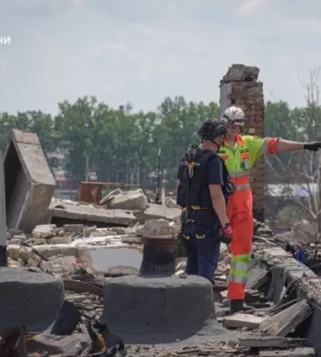 Вишневе: рятувальники провели унікальну операцію з обстеження будівель 