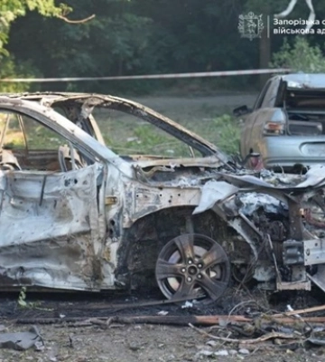 В результате атаки РФ по Запорожью погибли трое человек, еще 15 ранены