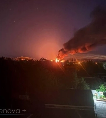 Окупований Шахтарськ атакували дрони (фото, відео)
