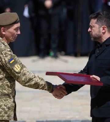 Защитник Волчанска получил звание Героя Украины