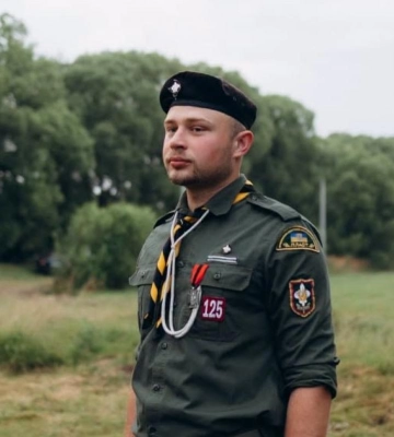 24-річного пластуна з Рівненщини Андрія Трофімчука нагородили орденом «За заслуги» ІІІ ступеня