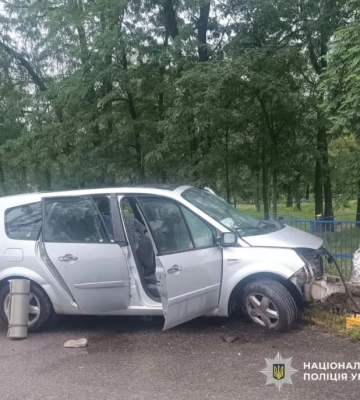 На Кіровоградщині внаслідок ДТП постраждали водійка легковика та ії маленький пасажир