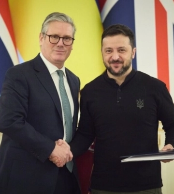 Стармер прибув до Києва зі своїм останнім візитом на посту прем’єра Великої Британії