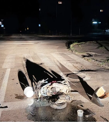 У Миколаєві затримано водія, який скоїв наїзд на скутериста та поїхав з місця ДТП