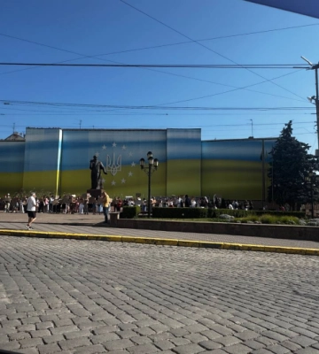 У Чернівцях протестували проти звільнення Михайла Федорова з посади міністра оборони