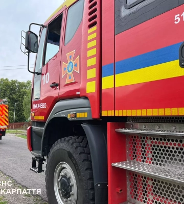 На Мукачівщині ледь не згорів житловий будинок