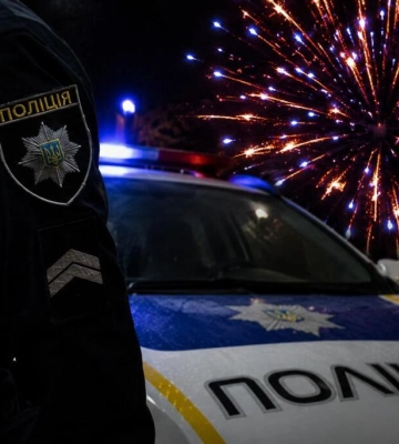 Поліція взялася за перевірку після нічного феєрверку на Київщині